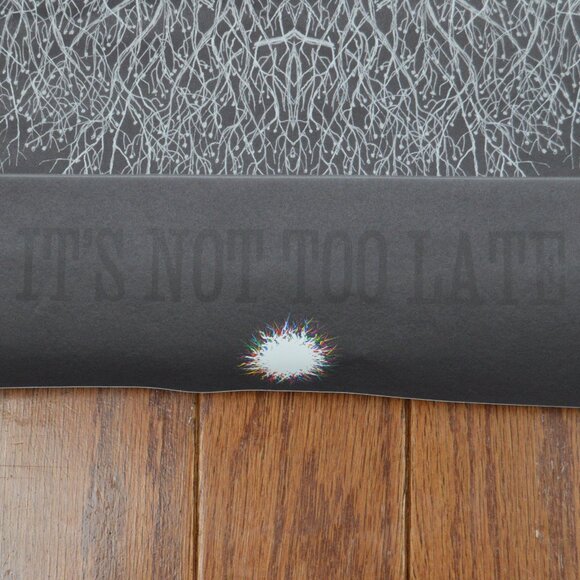 RADIOHEAD "It's Not Too Late" LIMITED EDITION NUMBERED POSTER 6044 / 7500 READ - Picture 5 of 16